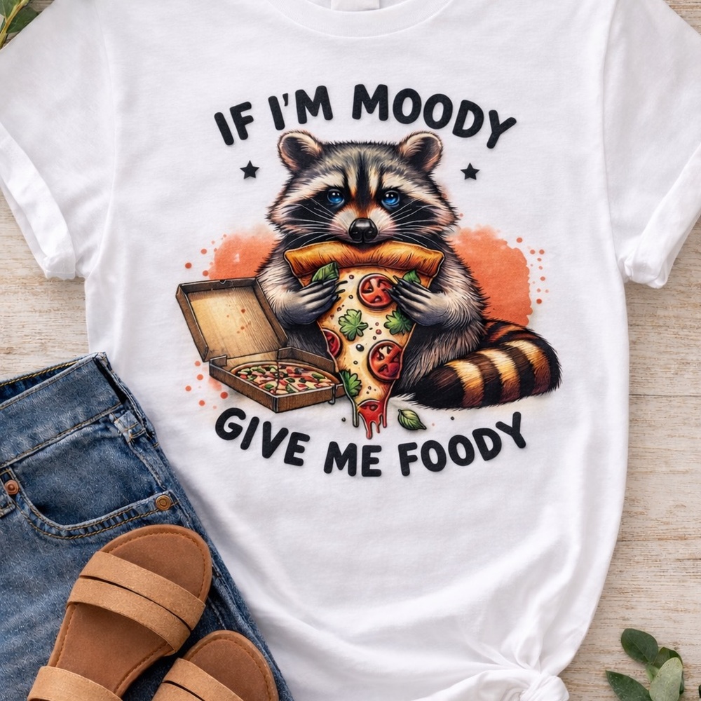 Gildan White Youth Heavy Cotton Tee - Size Chart Graphic